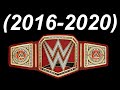 WWE Universal Championship History (2016-2020)