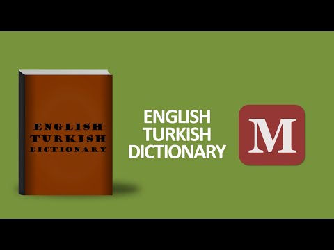 English - Turkish Dictionary with Pronunciations - M - (İngilizce-Türkçe Sözlük M harfi) (800 words)