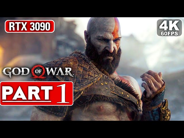 God Of War 2018 4K PC Gameplay Walkthrough No Commentary (60 FPS UHD) -  Part 24 