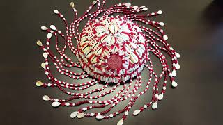 Beaded Orisha Dada Crown Abayani Shango Oricha Santeria Yoruba Lui Beadwork