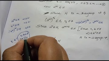 UNIT-5### permutations and cyclic groups###theorem4##imp
