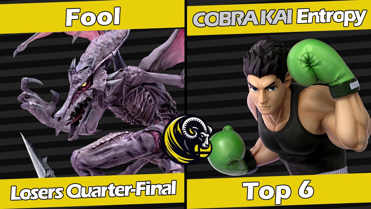 QuitYourFriendlies 67 Losers Quarter-Final - Fool (Ridley) vs Entropy (Little Mac)