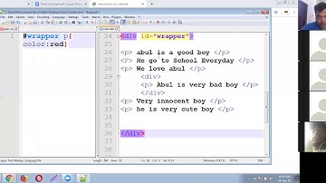 Html CSS Bangla Tutorial Class 9
