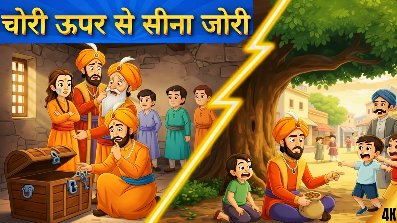 चोरी ऊपर से सीना जोरी🎖️ | फिर बच्चों ने सिखाया चोर को सबक😭 