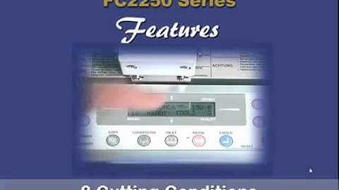 Graphtec FC2250 Series Flatbed Cutter w/Advanced Registration Mark Sensing System