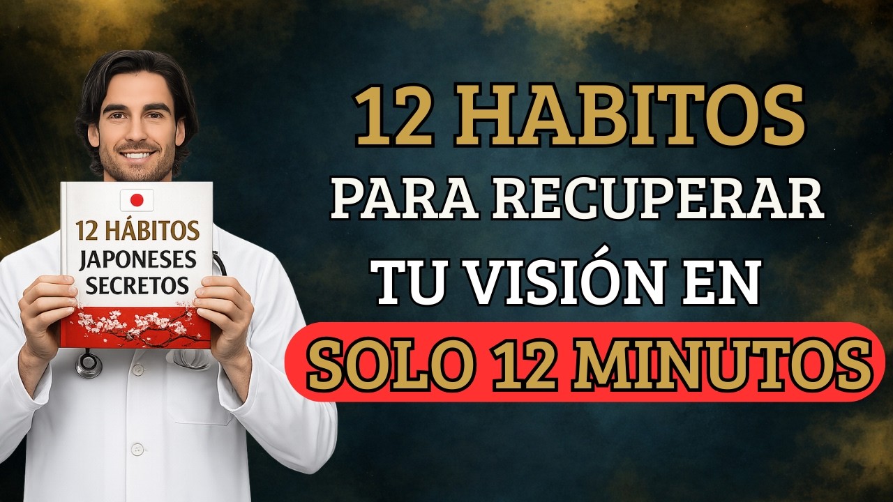 Los 12 HÁBITOS Japoneses para ACLARAR Tu VISIÓN EN SOLO 12 MINUTOS