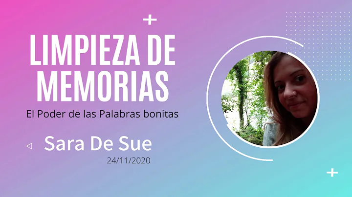 LIMPIEZA DE MEMORIAS: El poder de las Palabras bon...