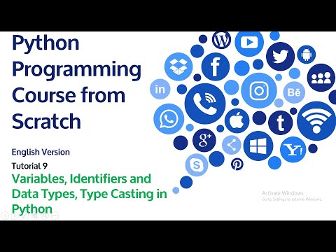 # 9 Variable, Data Types and Type Casting for absolute beginners in Python Tutorial