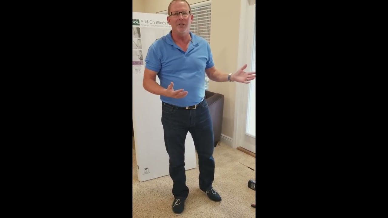 How to Install Add on Blinds on your Patio Doors