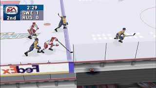 Nhl 2000 Ps1 Sweden Vs. Russia