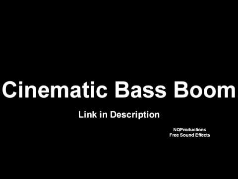 Cinematic Bass Boom   Free Sound Effects HD