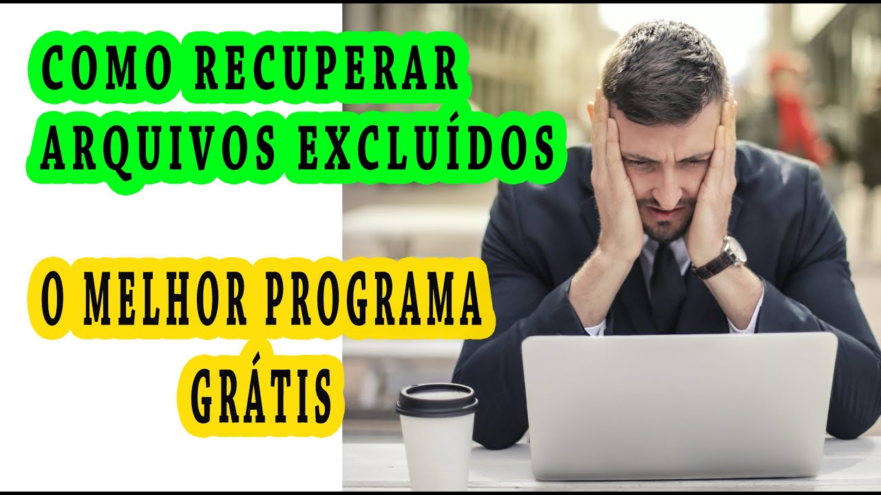 COMO RECUPERAR ARQUIVOS DELETADOS DE GRAÇA, O MELHOR PROGRAMA YouTube