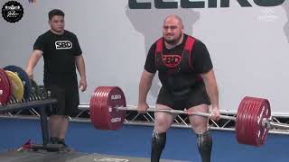 Temur Samkharadze - 2Nd Place 982.5Kg Total - 120+Kg Class 2023 Ipf World Classic Championship