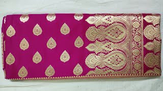 Banarasi Silk Saree 2020 ||Pink Colour Beautiful Colour & Design | #StaySafe #Corona FASHION ADDA