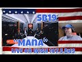 SB19 performs “Mana” LIVE on Wish 107.5 Bus - REACTION