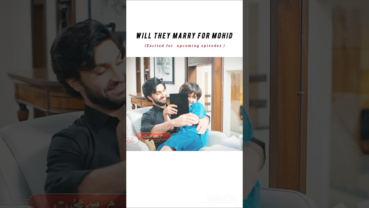 Their marriage for mohid 🥲