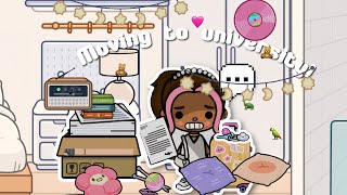 College Moving Day! 📦EP.1 || * with voice* || Toca Life World (NEW SERIES)
