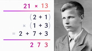 Karatsuba's Multiplication Trick Summarised in 1 Minute