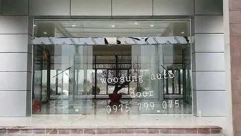 Cửa trượt tự động Woosung F150D Liên hệ 0975 799 075