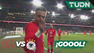 Goal for Switzerland! Dan Ndoye unleashes a lightning bolt! - Switzerland vs Germany | Internatio...