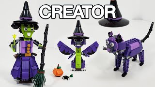 LEGO Creator Review: 40562 Mystic Witch (3-in-1) (2022 GWP) Halloween!