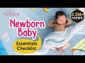 Newborn baby shopping  the list of items you need to buy