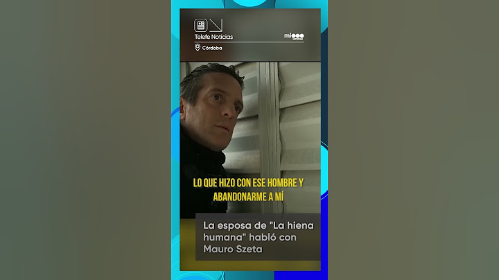 Habló la esposa de Carmona "La hiena humana"