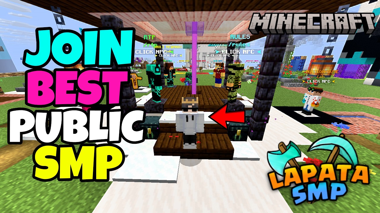 🏹 Join Best Survival Public Smp Server For Minecraft 📦 | Java + PE | 24 ...