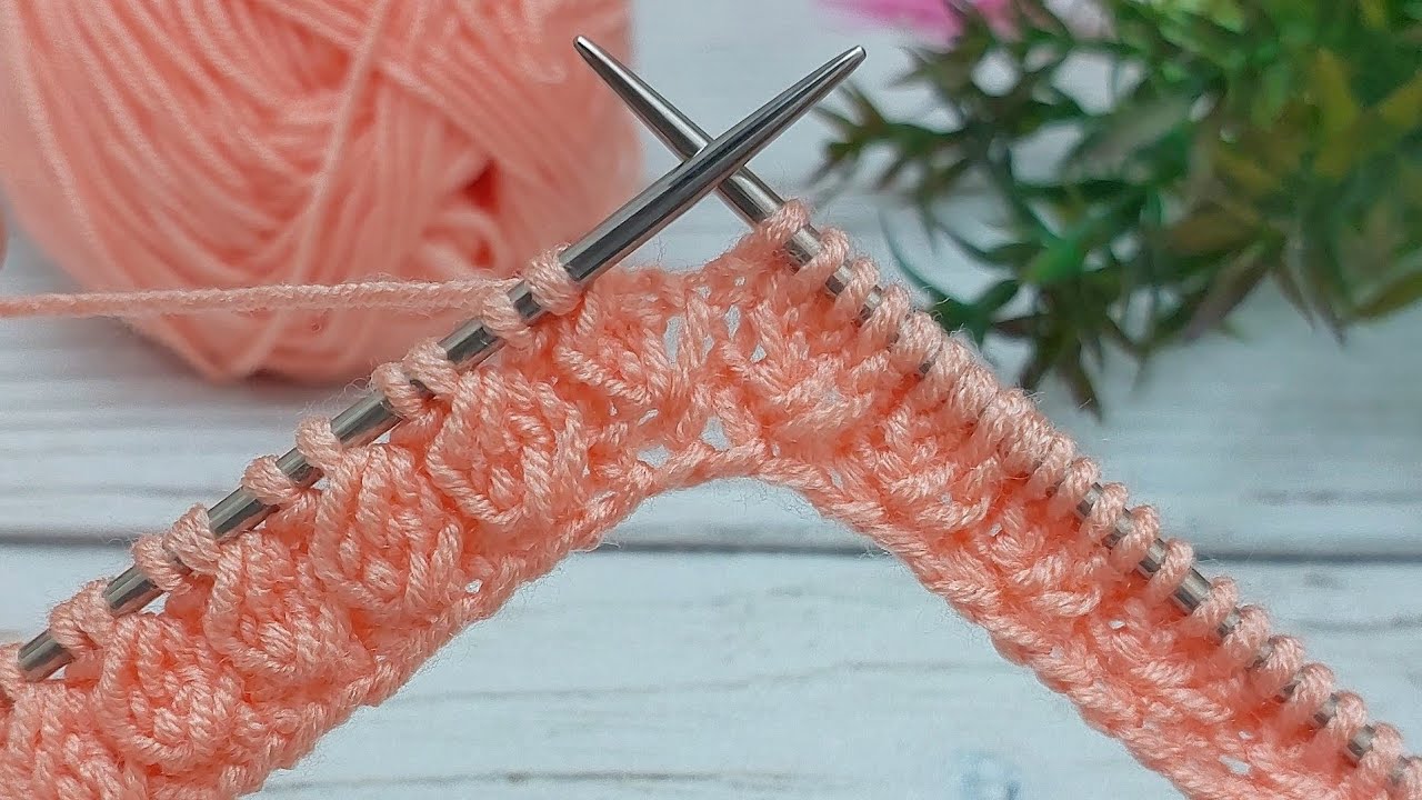 Learn This Gorgeous Knitting Stitch - Easy and Gorgeous!”