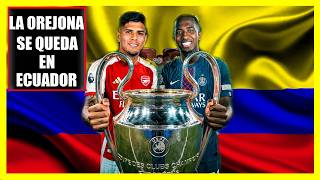 ECUADOR HACE HISTORIA FINAL CHAMPIONS 🔴 PACHO Y PIERO HINCAPIE 🏆EN LA GRANFINAL