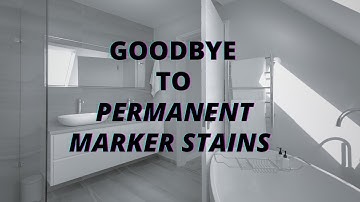 Effortlessly remove permanent marker stains| DIY Stain removal secret #diy #hacks