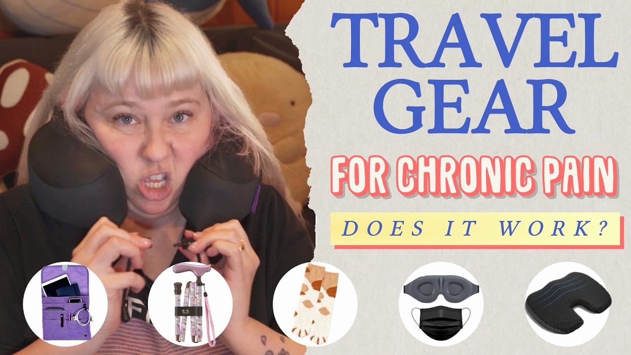 Chronic Pain While Traveling? 👑🐷 My Fav Items for Long Trips