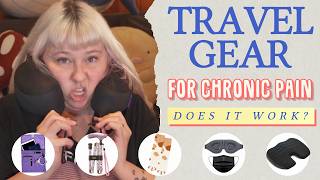 Chronic Pain While Traveling? 👑🐷 My Fav Items for Long Trips screenshot 3