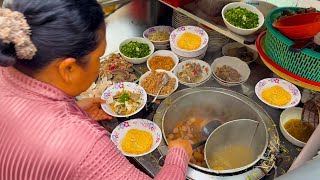 She Serves it So Fast ! The $2 Noodle Soup that Vanished in Just 4 Hours | Cambodian Street Food