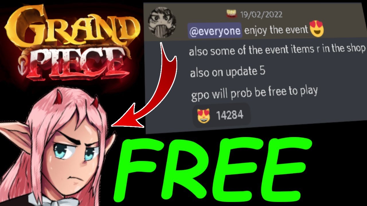 [GPO] GPO Free / Update 5 ❌💰❌