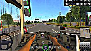 Bus Simulator : Ultimate | Mercedes Benz 🚌🚍 | Hunter Driving POV | Bus Mobile Gameplay