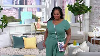 Save The Girls Touchscreen Phone Crossbody w/ RFID- The Fresh Twist on QVC screenshot 5