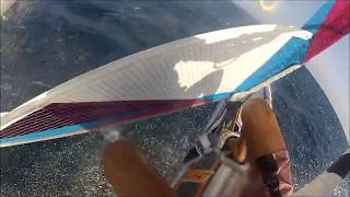 Fail Front Loop Attempt - Windsurfing early 2016