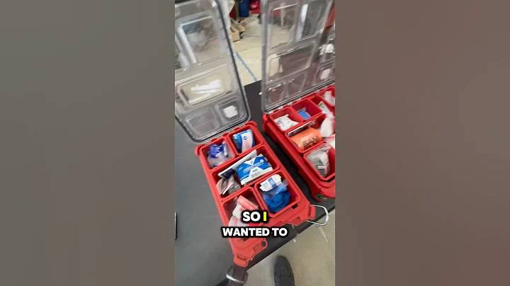 Milwaukee Packout First Aid Kits! #tools #construction #diy