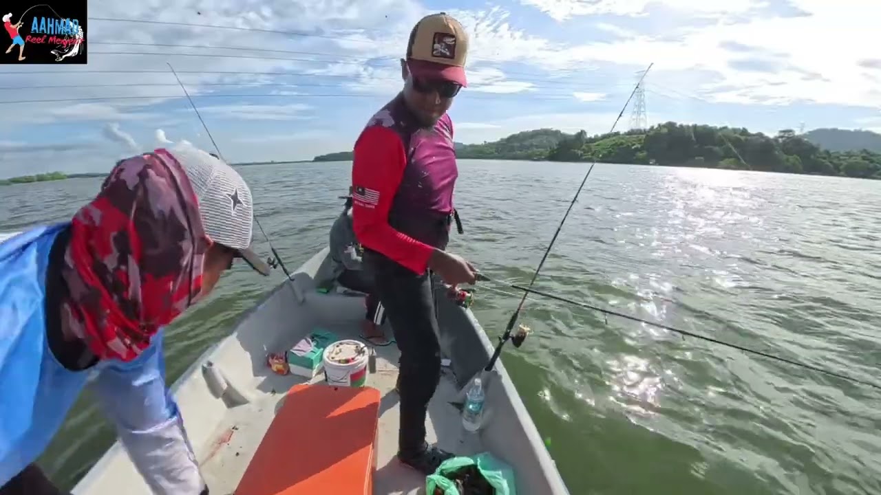 Telaga Nenas Memburu Ikan Siakap,Ikan MJ,IkAn Tanda dan Ikan Mayong