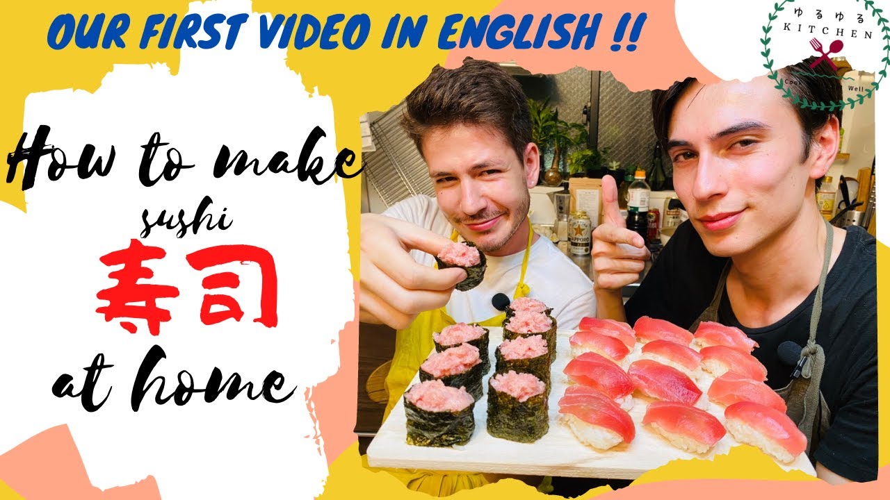 Easy way to make sushi at home !! Creative cuisine by Yuru kitchen
