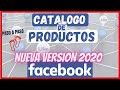 ➡️ Cómo Crear un CATALOGO de PRODUCTOS para Tienda ONLINE en Facebook  📲[ VERSION ACTUALIZADA 2020]✅