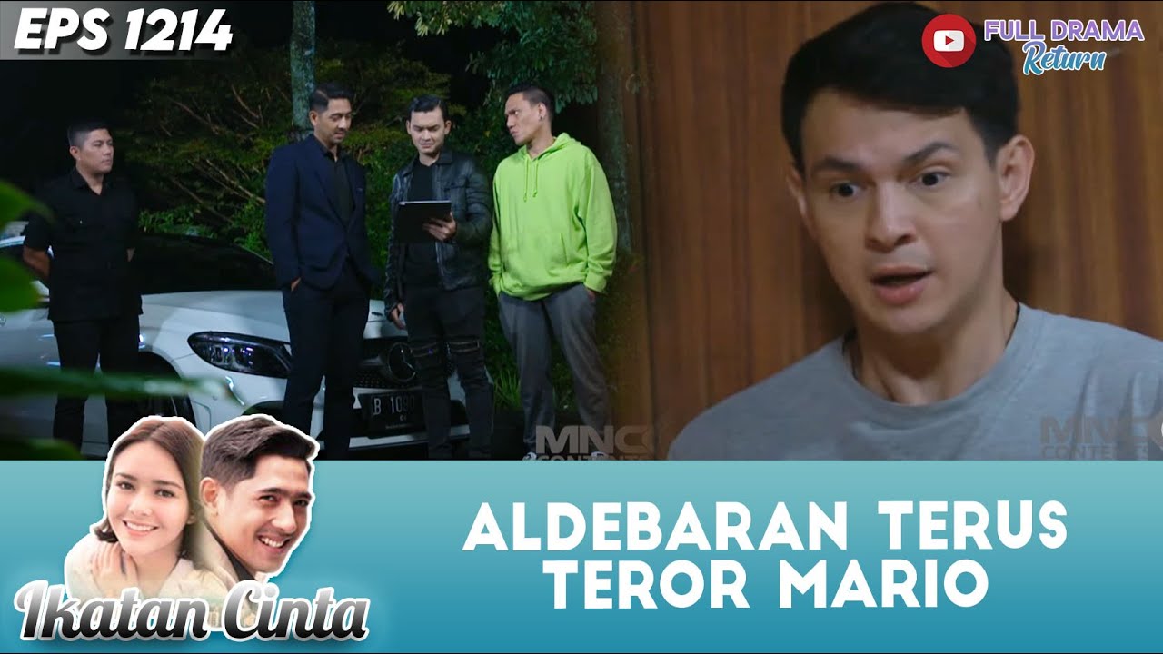 MARIO KETAKUTAN, DIKAMARNYA ADA ULAR BESAR | IKATAN CINTA | EPS.1214 (4/5)