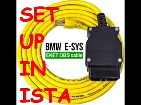 How to set-up ENET cable for BMW ISTA diagnostic tool