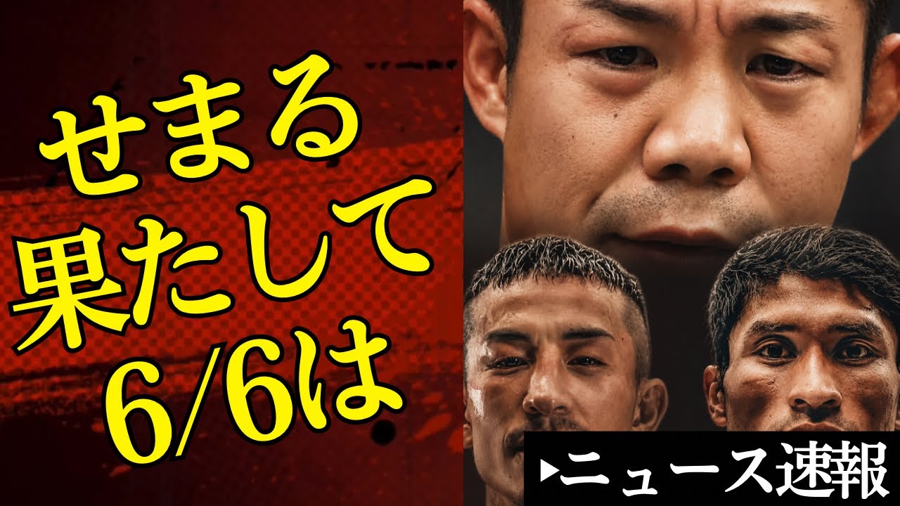 🔥 果たして6月6日愛知でSAIKOU LUSH興行は行われるのか？ 【2026/5/19ボクシングニュース】