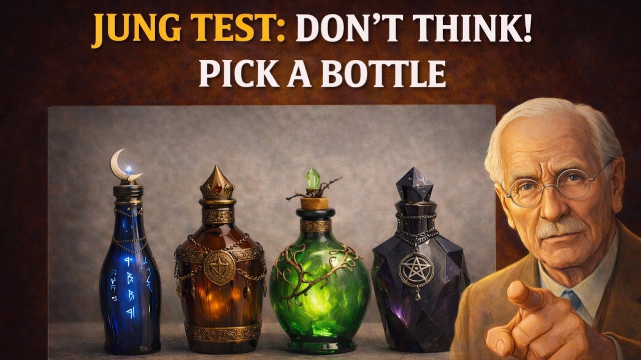 Выберите одну бутылку — ваша интуиция уже знает почему | Юнгианский тест