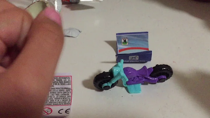 Kinder egg pretend play with Debra