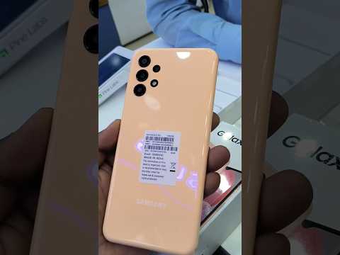 📱 SAMSUNG GALAXY A13 | PEACH COLOUR 🍑 #newphone #shortsvideo #unboxing #latestmobile #samsung
