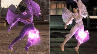 Tekken - Devil and Angel Rising Uppercut & Dragon Uppercut & Heaven's Door Evolution (1080p 60FPS)