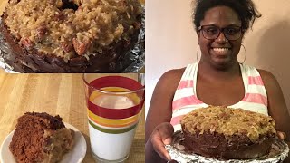 Today i am making the classic german chocolate cake but with a twist
pound style! it is so moist and chocolaty frosting on s...